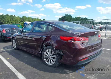 2017 Kia Optima Lx z USA, uszkodzony, nr VIN 5XXGT4L36HG123427